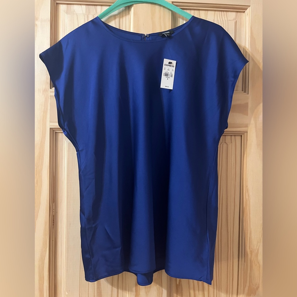 Express Women's Royal Blue Blouse